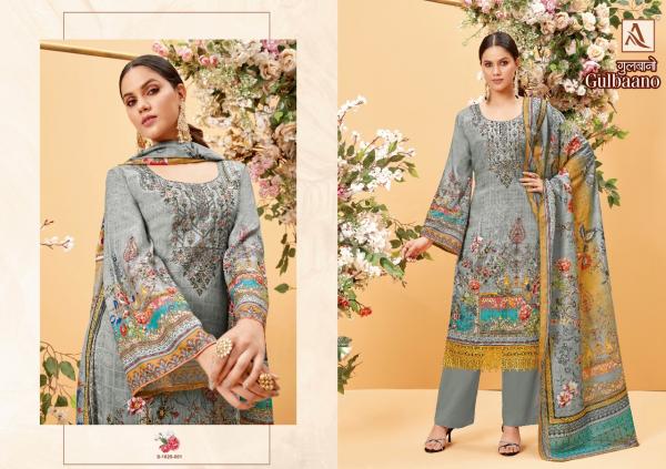 Alok Gulbaano Cotton Pakistani digital Print Designer Dress Material
